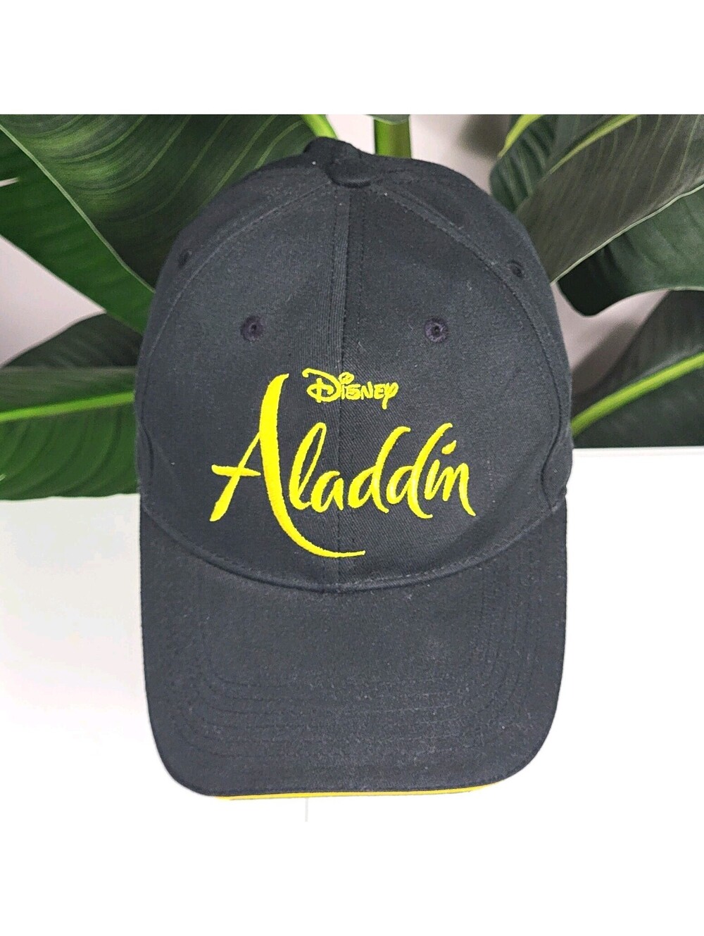Disney Aladdin 2019 Movie Promo Hat Black Adjustable Cap
